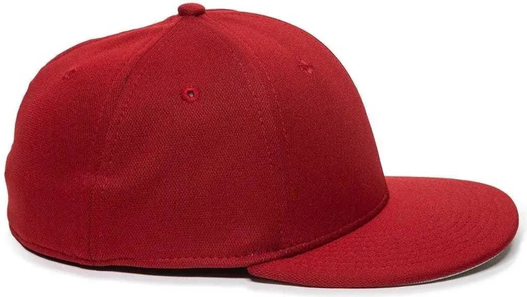 OC Sports TGS1930X Proflex Bamboo Charcoal Flat Visor Cap - Red