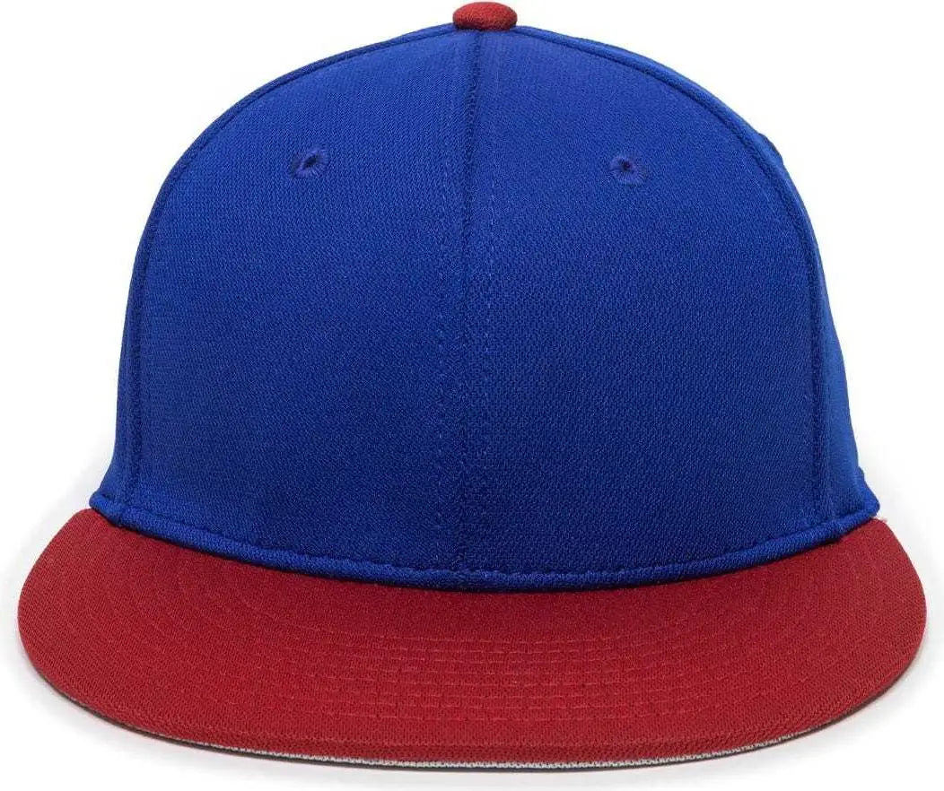 OC Sports TGS1930X Proflex Bamboo Charcoal Flat Visor Cap - Royal Red