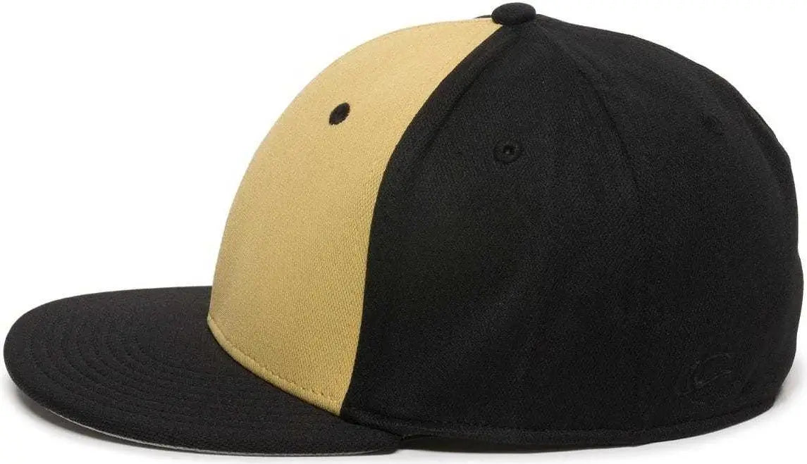 OC Sports TGS1930X Proflex Bamboo Charcoal Flat Visor Cap - V Gd Black