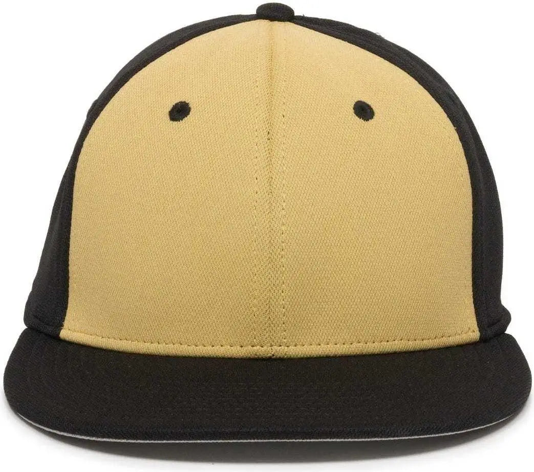 OC Sports TGS1930X Proflex Bamboo Charcoal Flat Visor Cap - V Gd Black