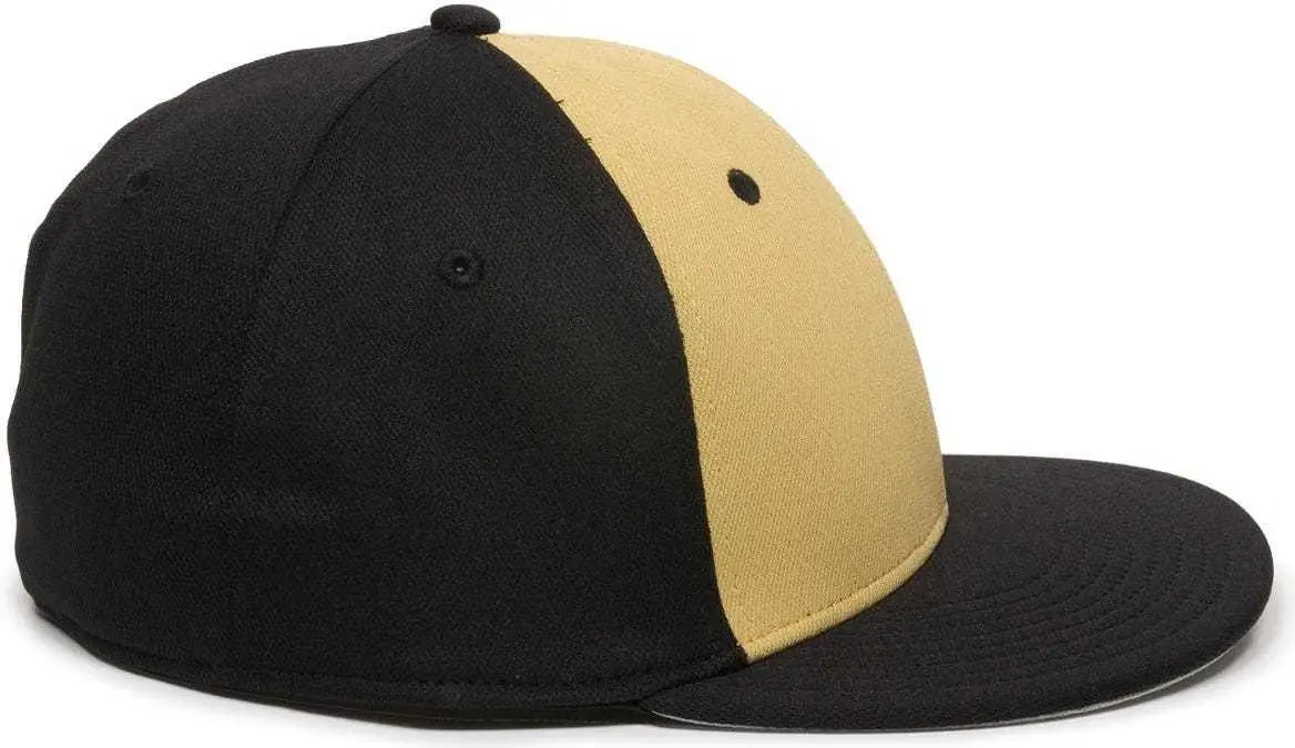 OC Sports TGS1930X Proflex Bamboo Charcoal Flat Visor Cap - V Gd Black