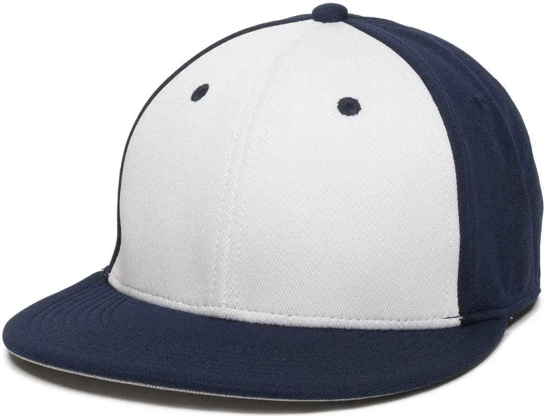 OC Sports TGS1930X Proflex Bamboo Charcoal Flat Visor Cap Wh Ny Ny