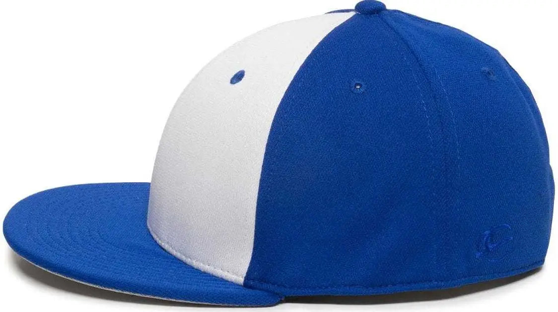 OC Sports TGS1930X Proflex Bamboo Charcoal Flat Visor Cap - Wh Ry Ry