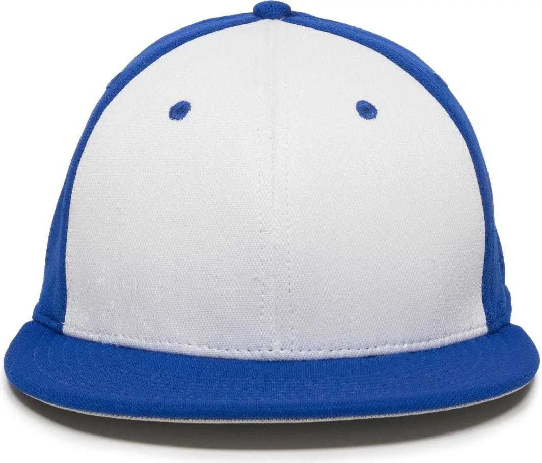 OC Sports TGS1930X Proflex Bamboo Charcoal Flat Visor Cap - Wh Ry Ry