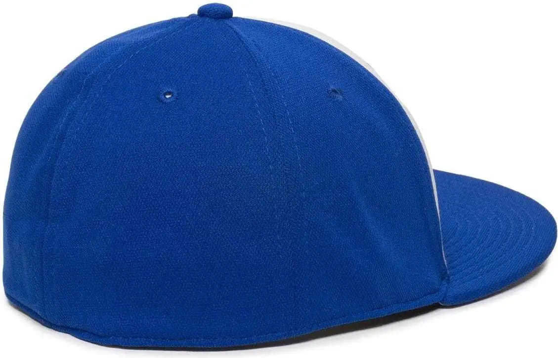 OC Sports TGS1930X Proflex Bamboo Charcoal Flat Visor Cap - Wh Ry Ry