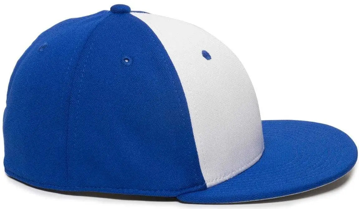 OC Sports TGS1930X Proflex Bamboo Charcoal Flat Visor Cap - Wh Ry Ry