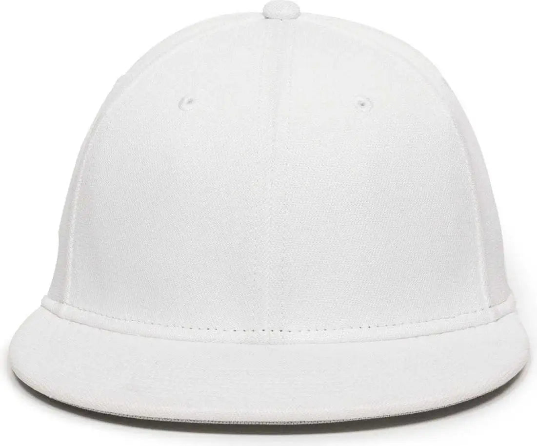 OC Sports TGS1930X Proflex Bamboo Charcoal Flat Visor Cap - White
