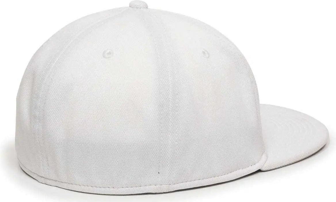 OC Sports TGS1930X Proflex Bamboo Charcoal Flat Visor Cap - White