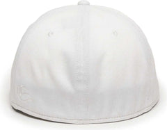 OC Sports TGS1930X Proflex Bamboo Charcoal Flat Visor Cap - White