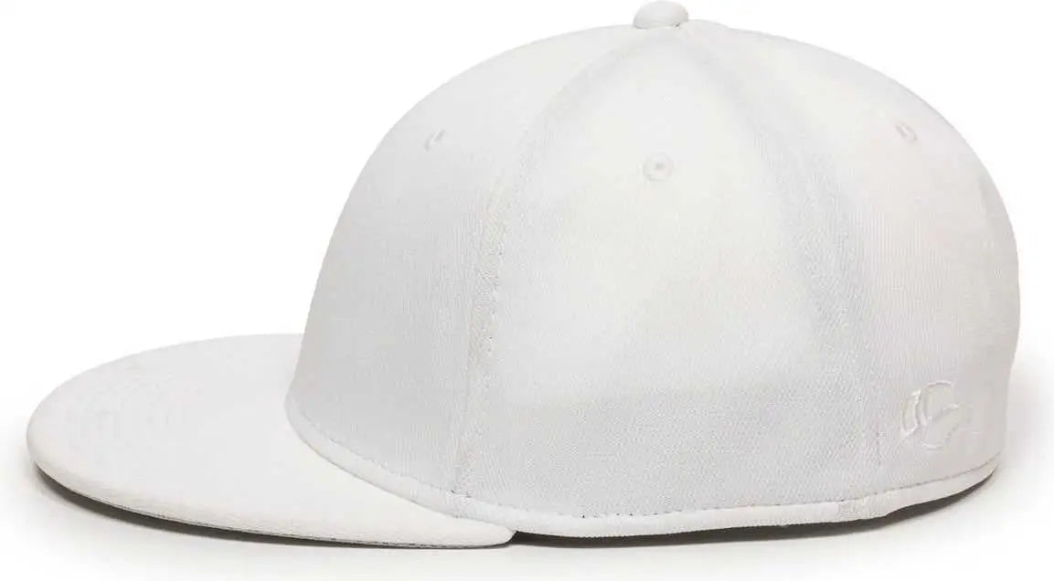 OC Sports TGS1930X Proflex Bamboo Charcoal Flat Visor Cap - White