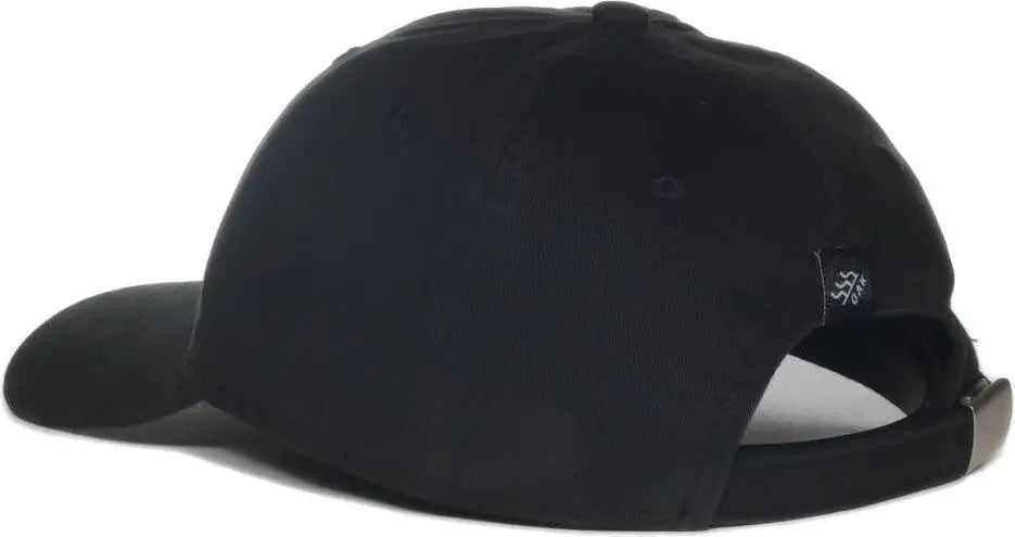 OC Sports TREK Woven Label Scout Patc Cap - Black - Black / 6 7/8’’ - 7 1/2’’