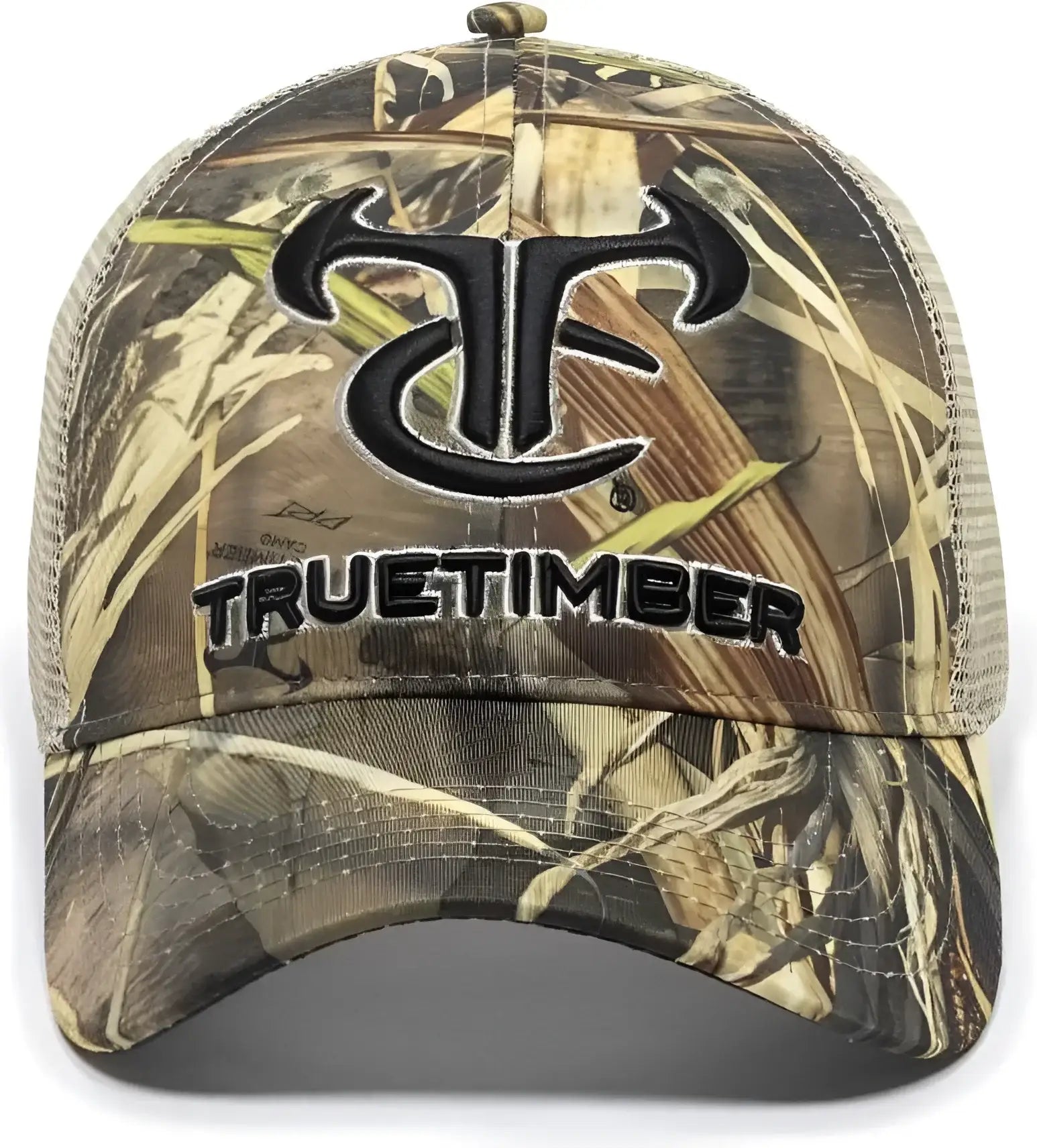 OC Sports TRU01A TrueTimber Mesh Back Cap - TrueTimber DRT Khaki - TrueTimber DRT Khaki / 6 7/8’’ - 7 1/2’’