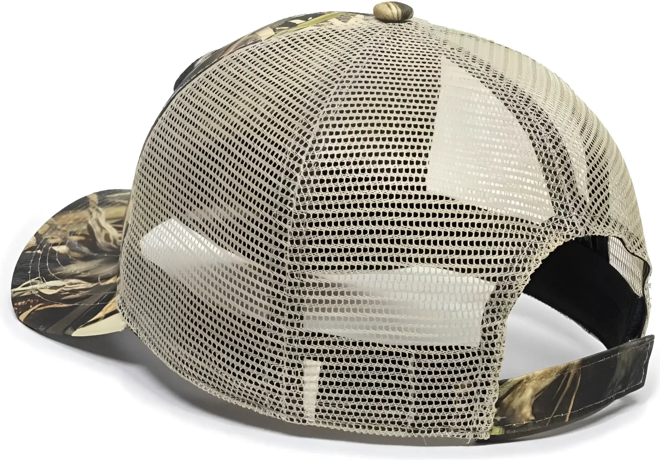 OC Sports TRU01A TrueTimber Mesh Back Cap - TrueTimber DRT Khaki - TrueTimber DRT Khaki / 6 7/8’’ - 7 1/2’’