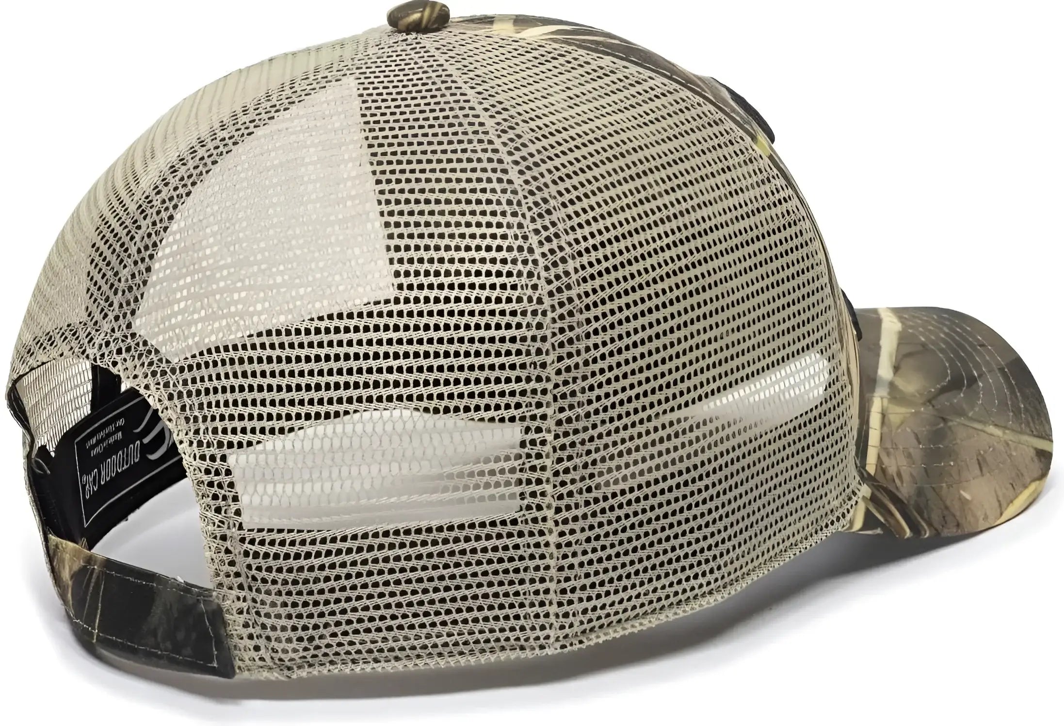 OC Sports TRU01A TrueTimber Mesh Back Cap - TrueTimber DRT Khaki - TrueTimber DRT Khaki / 6 7/8’’ - 7 1/2’’