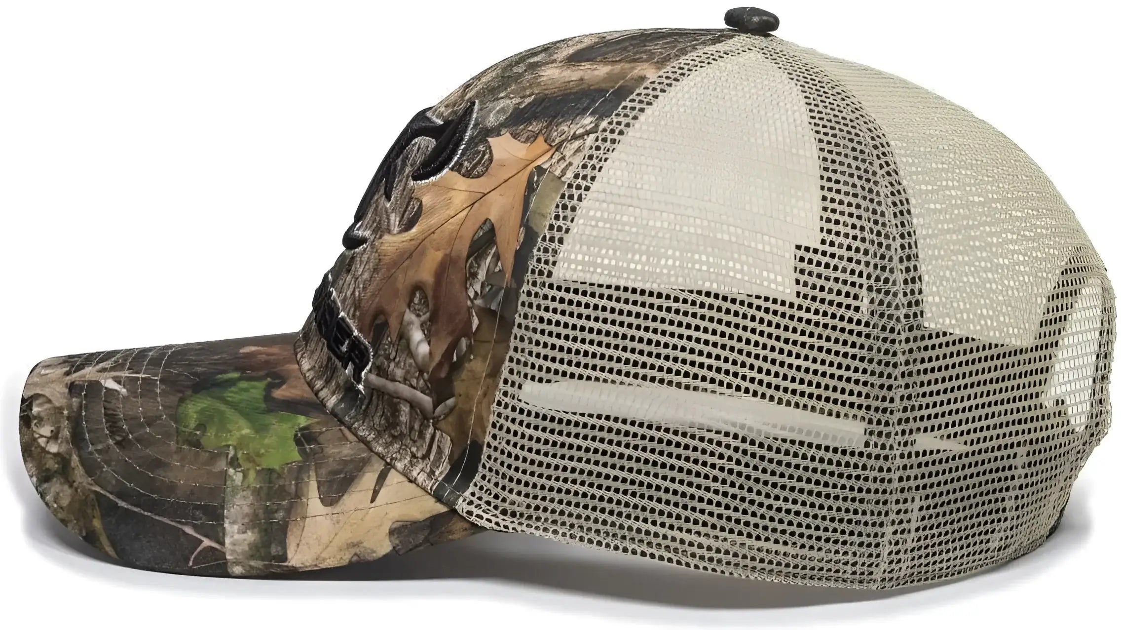 OC Sports TRU01A TrueTimber Mesh Back Cap - TrueTimber Kanati Khaki - TrueTimber Khaki / 6 7/8’’ - 7 1/2’’