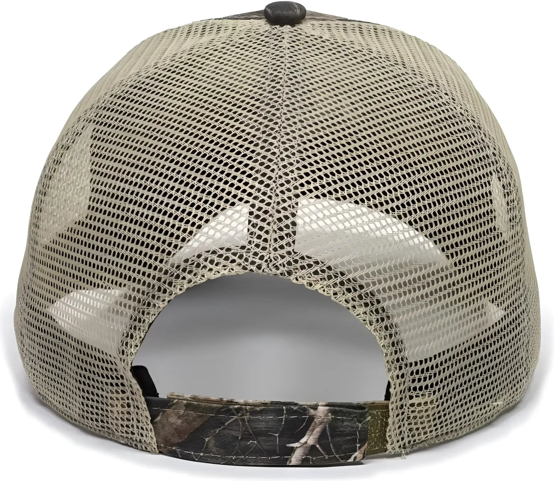OC Sports TRU01A TrueTimber Mesh Back Cap - TrueTimber Kanati Khaki - TrueTimber Khaki / 6 7/8’’ - 7 1/2’’