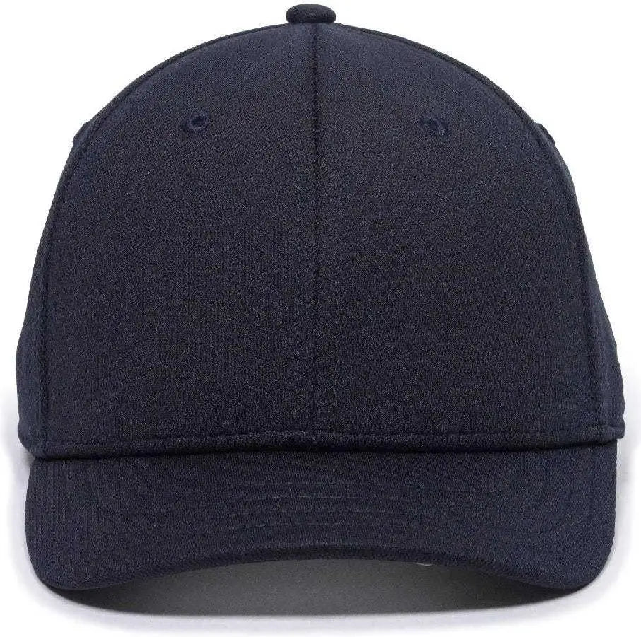 OC Sports UC-550CB Umpires Adjustable Combo Cap - Dark Navy - Navy / 6 7/8’’ - 7 1/2’’