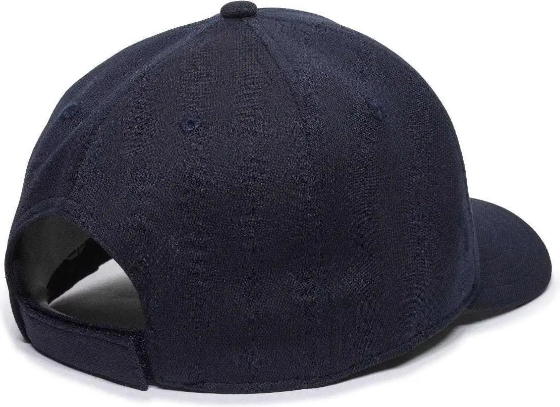OC Sports UC-550CB Umpires Adjustable Combo Cap - Dark Navy - Navy / 6 7/8’’ - 7 1/2’’