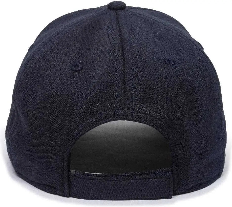 OC Sports UC-550CB Umpires Adjustable Combo Cap - Dark Navy - Navy / 6 7/8’’ - 7 1/2’’