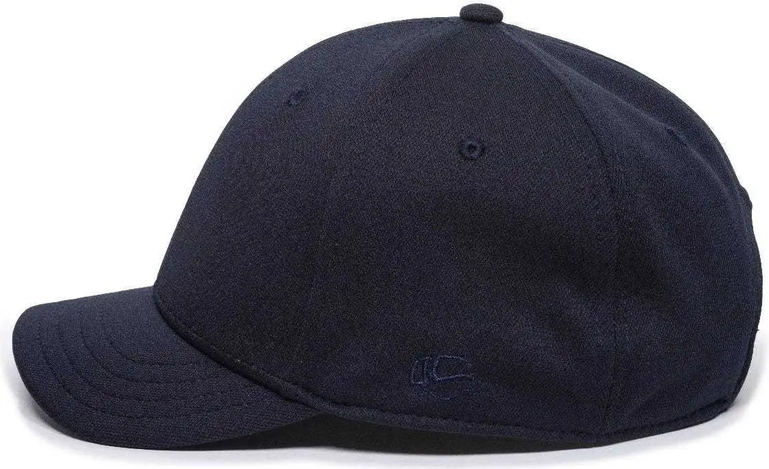 OC Sports UC-550CB Umpires Adjustable Combo Cap - Dark Navy - Navy / 6 7/8’’ - 7 1/2’’