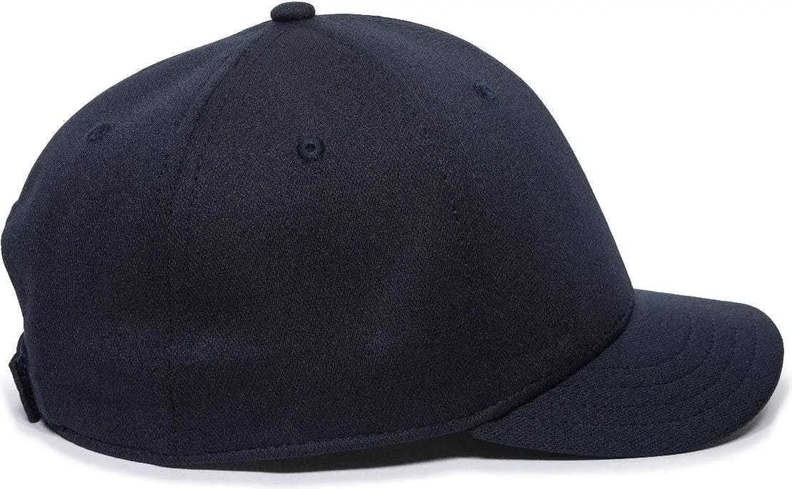 OC Sports UC-550CB Umpires Adjustable Combo Cap - Dark Navy - Navy / 6 7/8’’ - 7 1/2’’