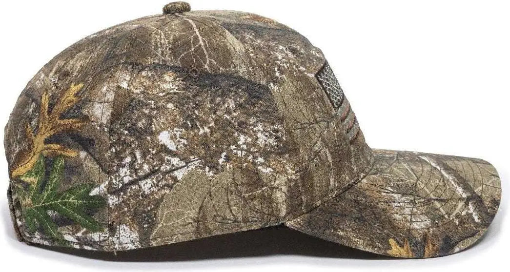 OC Sports USA-200 Adjustable Cap - Realtree Edge - Realtree Edge / 6 7/8’’ - 7 1/2’’