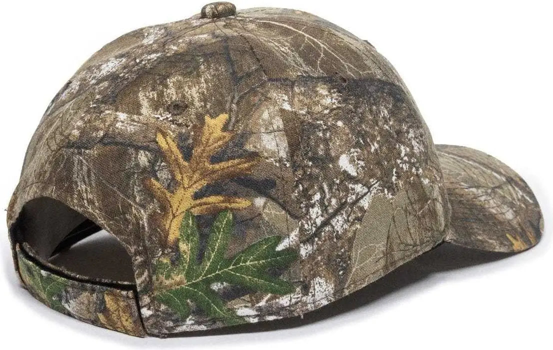 OC Sports USA-200 Adjustable Cap - Realtree Edge - Realtree Edge / 6 7/8’’ - 7 1/2’’