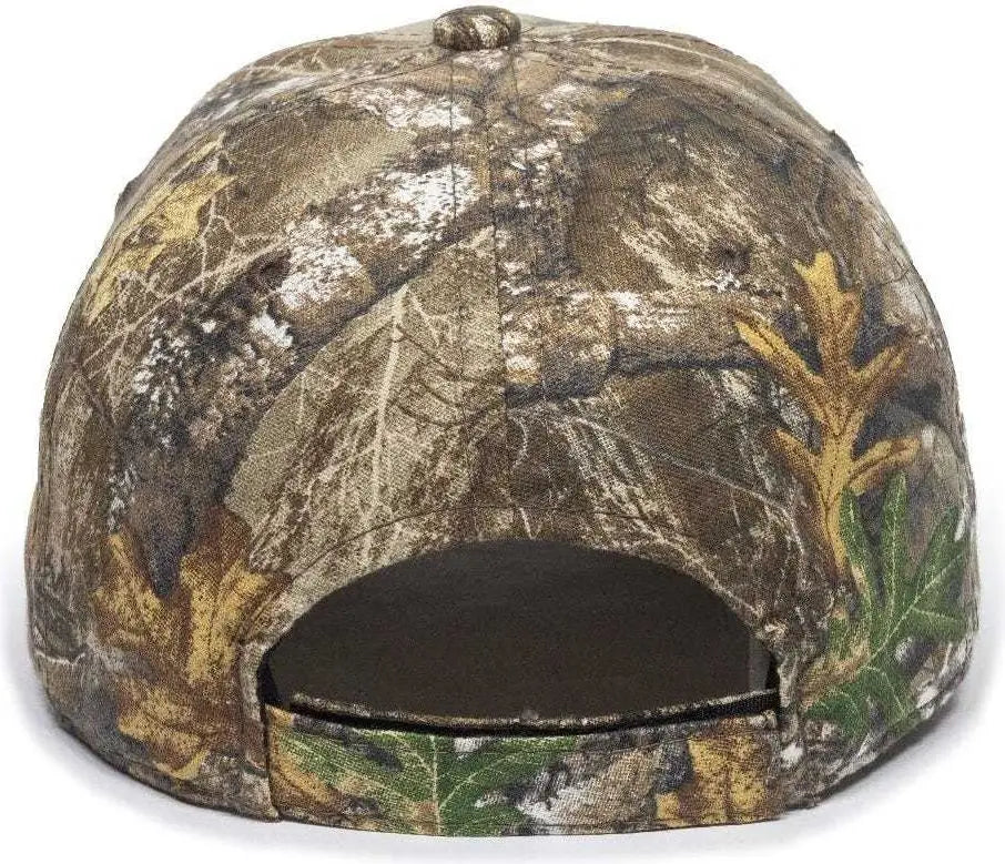 OC Sports USA-200 Adjustable Cap - Realtree Edge - Realtree Edge / 6 7/8’’ - 7 1/2’’
