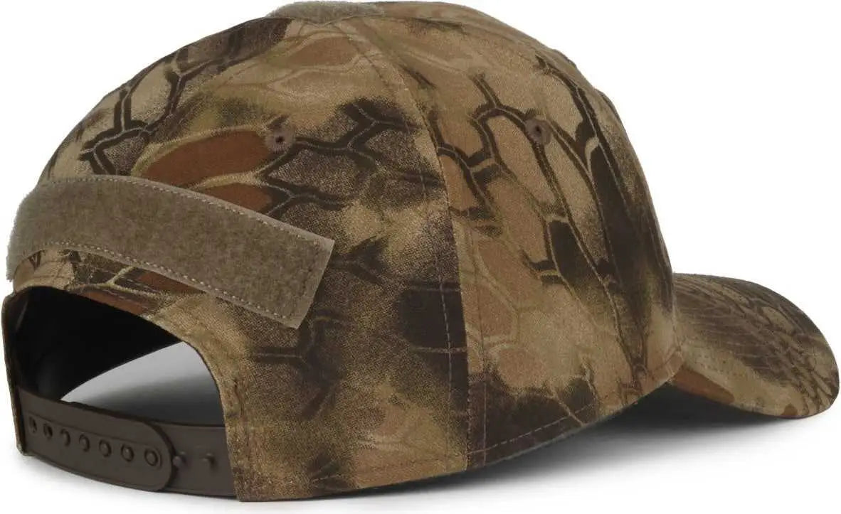 OC Sports USA-200V Adjustable No Button Cap - Kryptek Highlander - Kryptek / 6 7/8’’ - 7 1/2’’