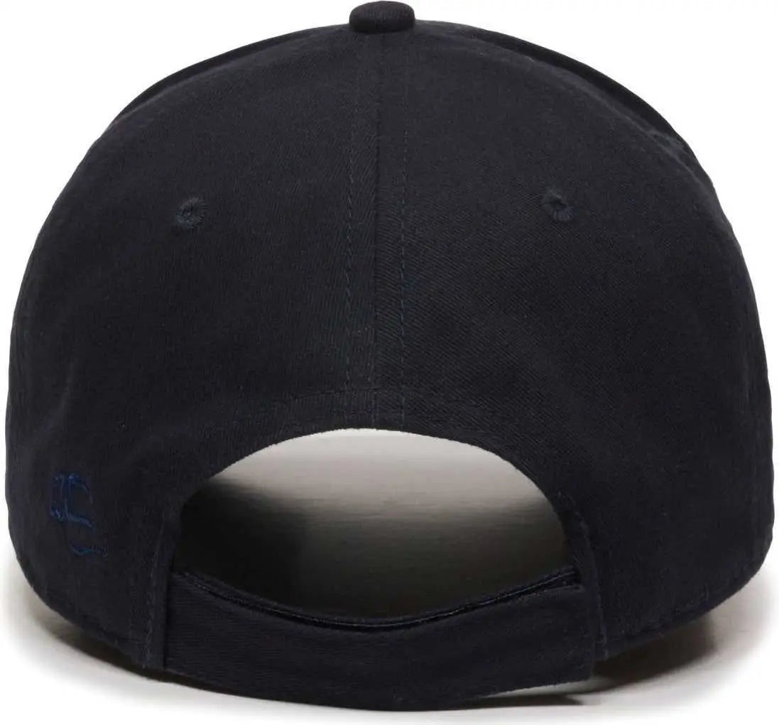 OC Sports USA-300 Adjustable American Flag on Bill Cap - Navy USA2 - Usa2 / OSFM