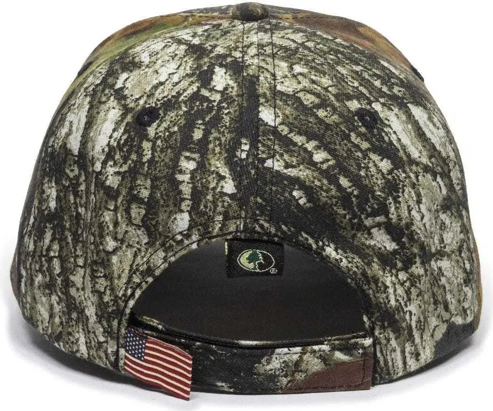 OC Sports USA-350 Adjustable Cap - Mossy Oak Break-Up - Mossy Oak Break-Up / 6 7/8’’ - 7 1/2’’
