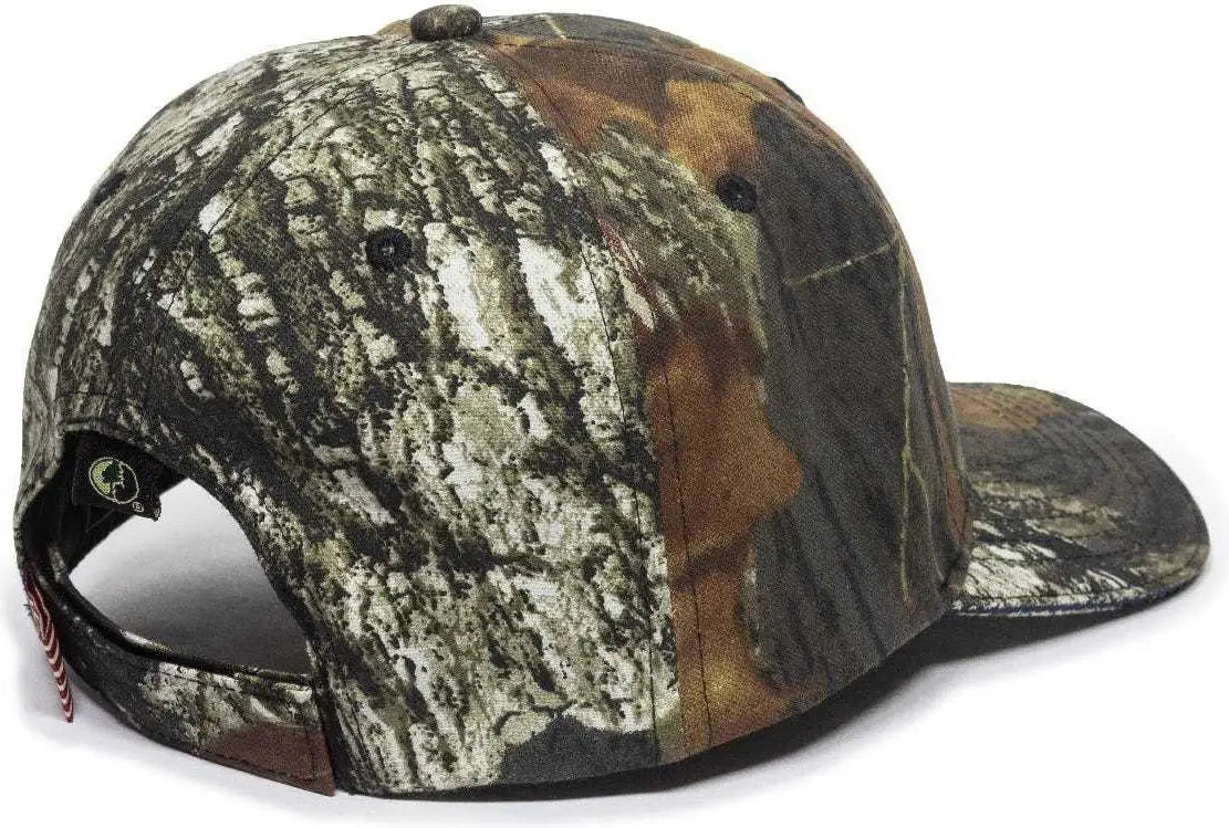OC Sports USA-350 Adjustable Cap - Mossy Oak Break-Up - Mossy Oak Break-Up / 6 7/8’’ - 7 1/2’’