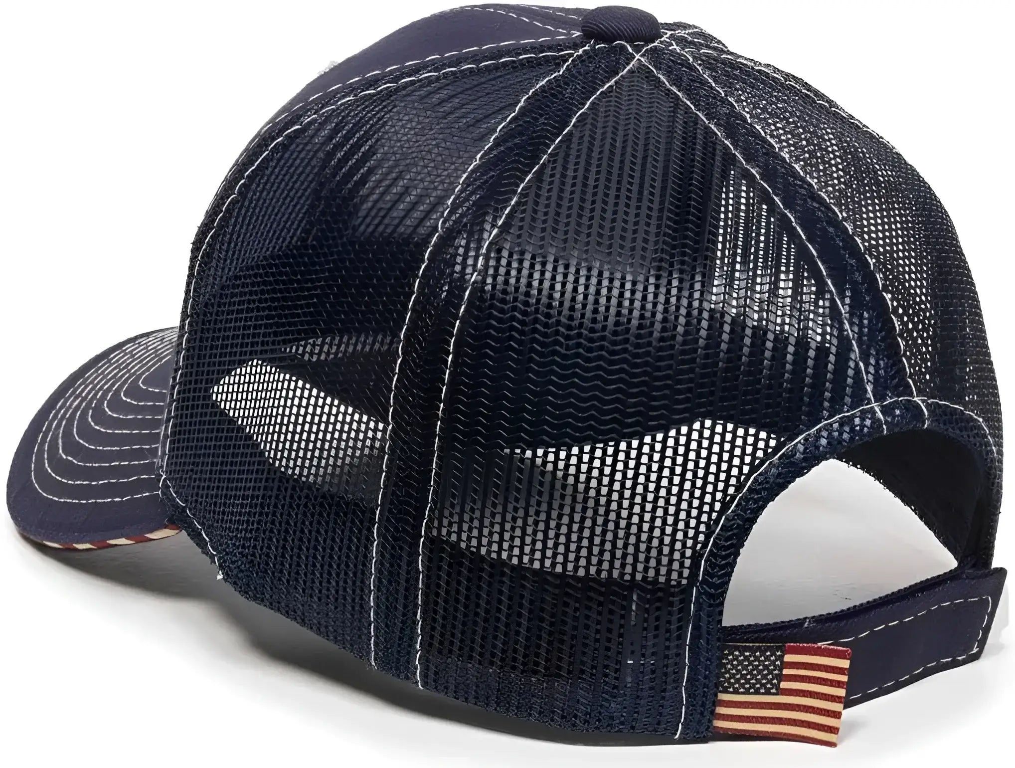 OC Sports USA-800M Adjustable Mesh Back Cap - Navy - Navy / 6 7/8’’ - 7 1/2’’