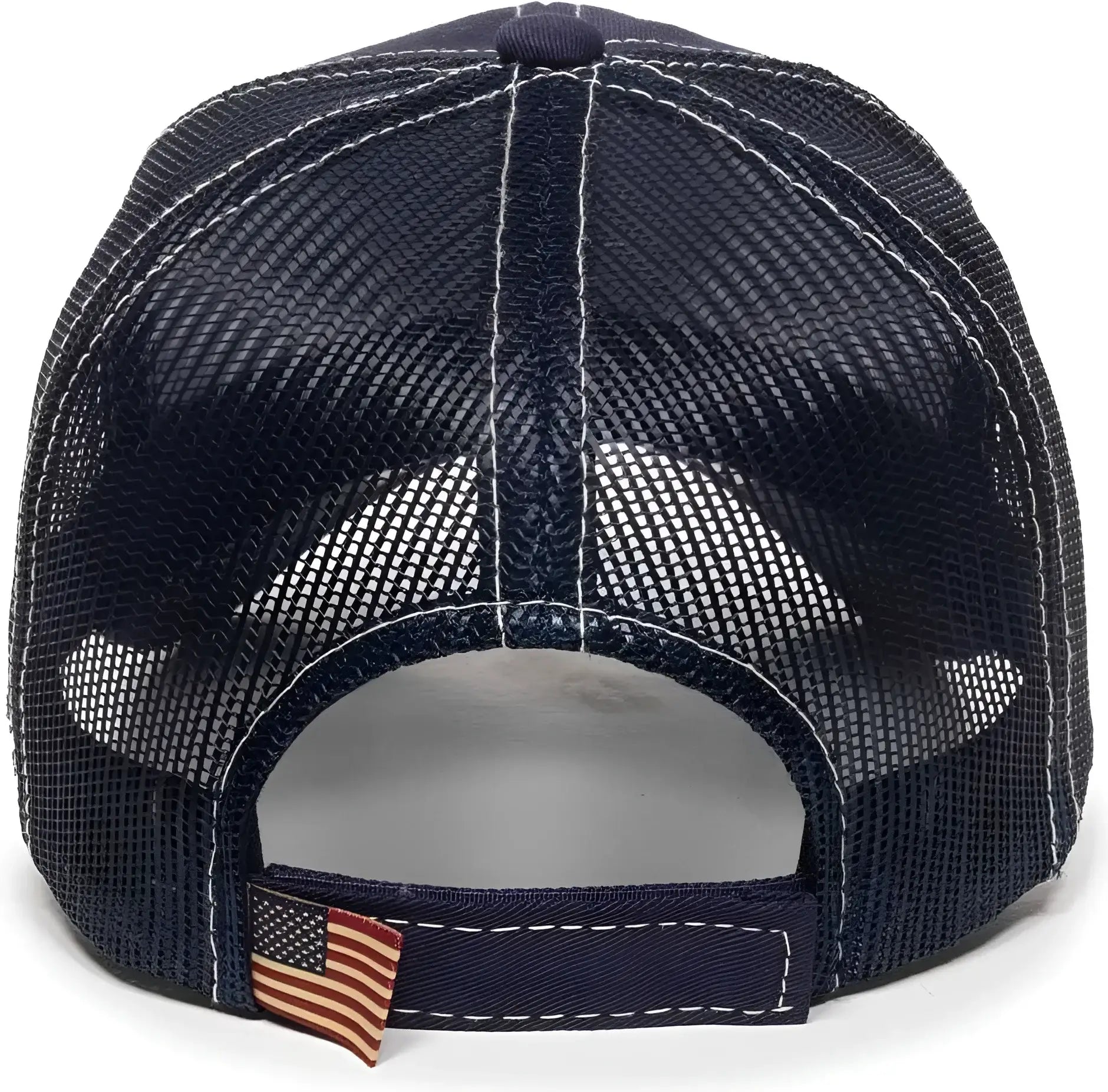 OC Sports USA-800M Adjustable Mesh Back Cap - Navy - Navy / 6 7/8’’ - 7 1/2’’