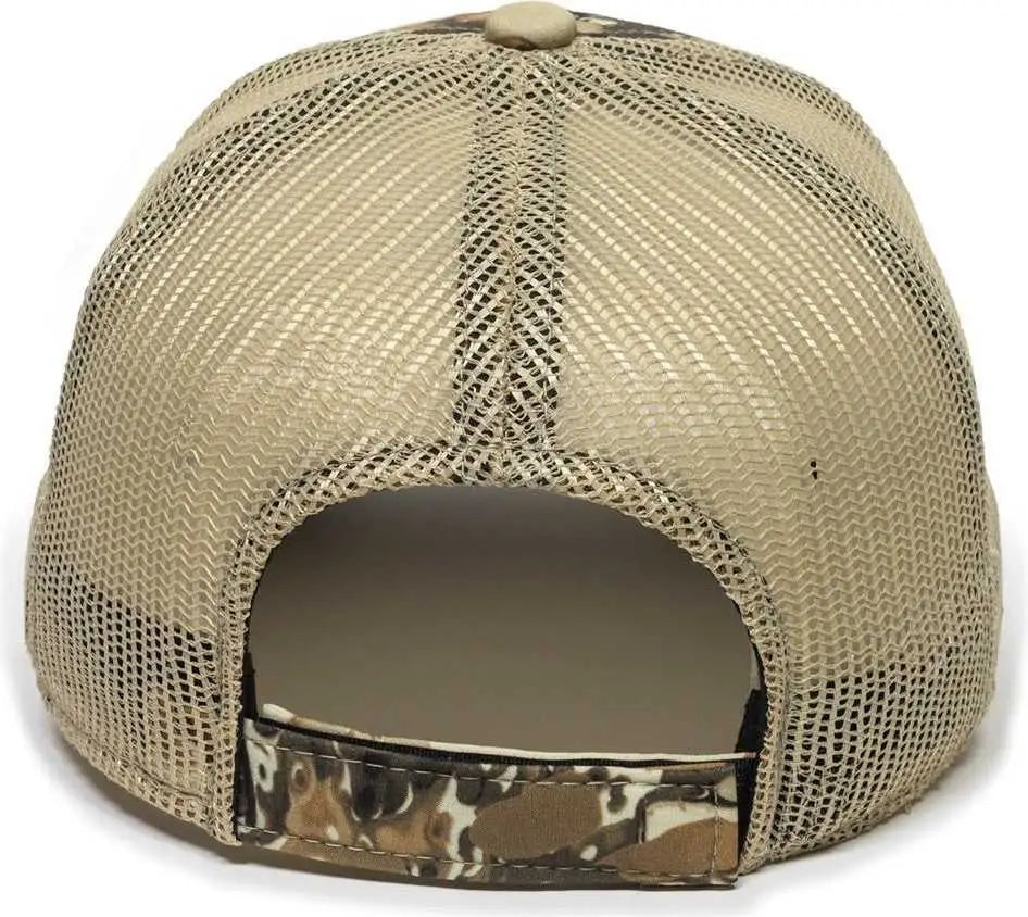 OC Sports VEIL-001 VEIL Camo Mesh Back Cap - Veil Camo Avayde Natural - Veil Camo Avayde Natural / OSFM