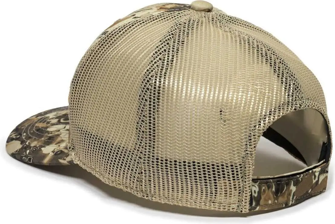 OC Sports VEIL-001 VEIL Camo Mesh Back Cap - Veil Camo Avayde Natural - Veil Camo Avayde Natural / OSFM