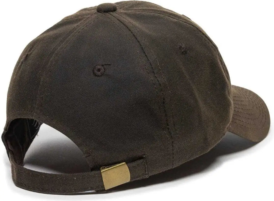 OC Sports WAX606IS Adjustable Cap - Brown - Brown / 6 7/8’’ - 7 1/2’’