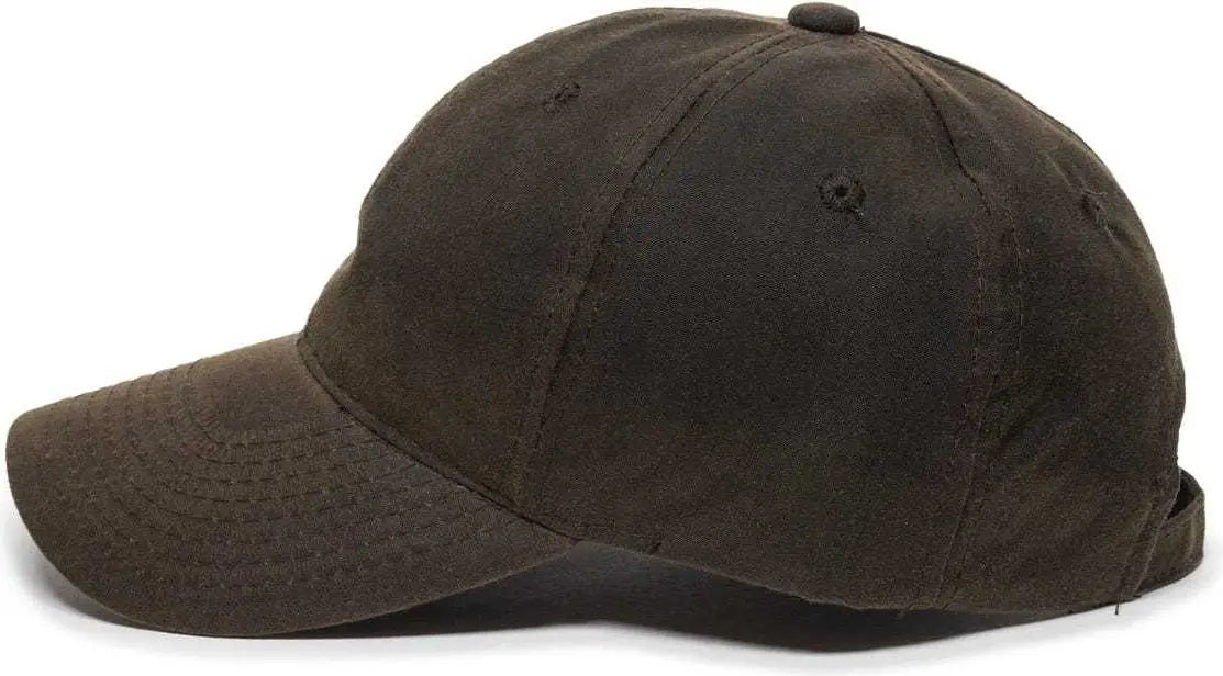 OC Sports WAX606IS Adjustable Cap - Brown - Brown / 6 7/8’’ - 7 1/2’’