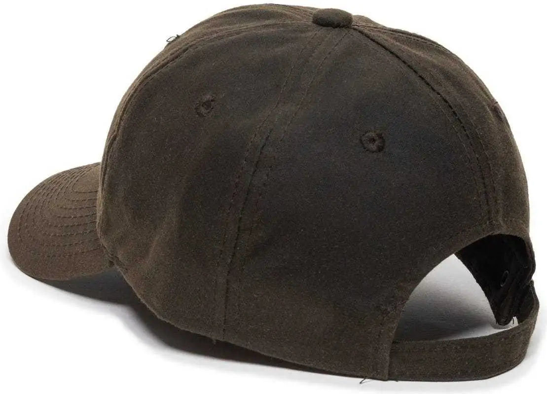 OC Sports WAX606IS Adjustable Cap - Brown - Brown / 6 7/8’’ - 7 1/2’’