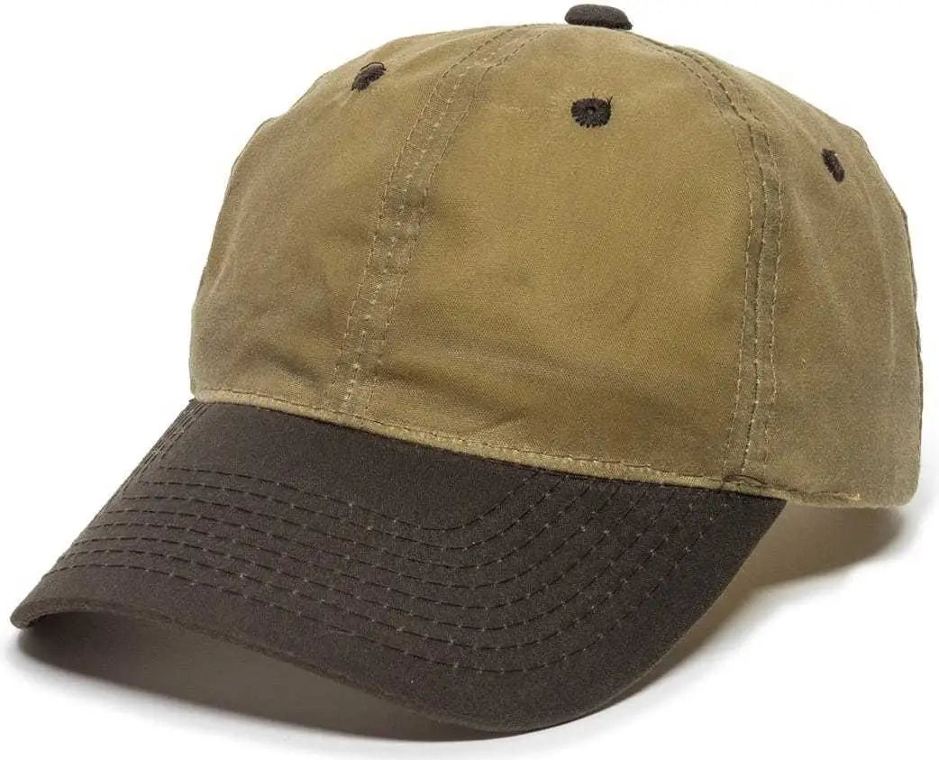 OC Sports WAX606IS Adjustable Cap - Tan Brown - Tan Brown / 6 7/8’’ - 7 1/2’’