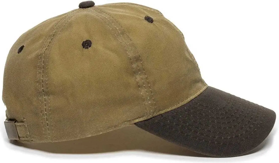 OC Sports WAX606IS Adjustable Cap - Tan Brown - Tan Brown / 6 7/8’’ - 7 1/2’’