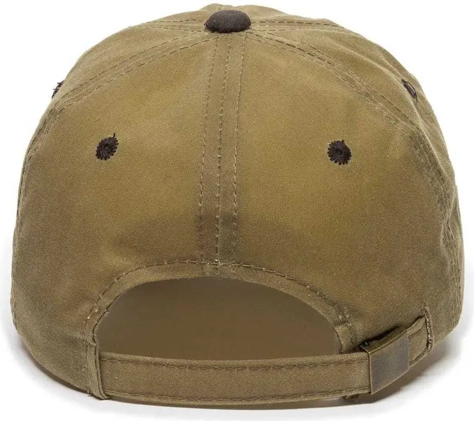 OC Sports WAX606IS Adjustable Cap - Tan Brown - Tan Brown / 6 7/8’’ - 7 1/2’’
