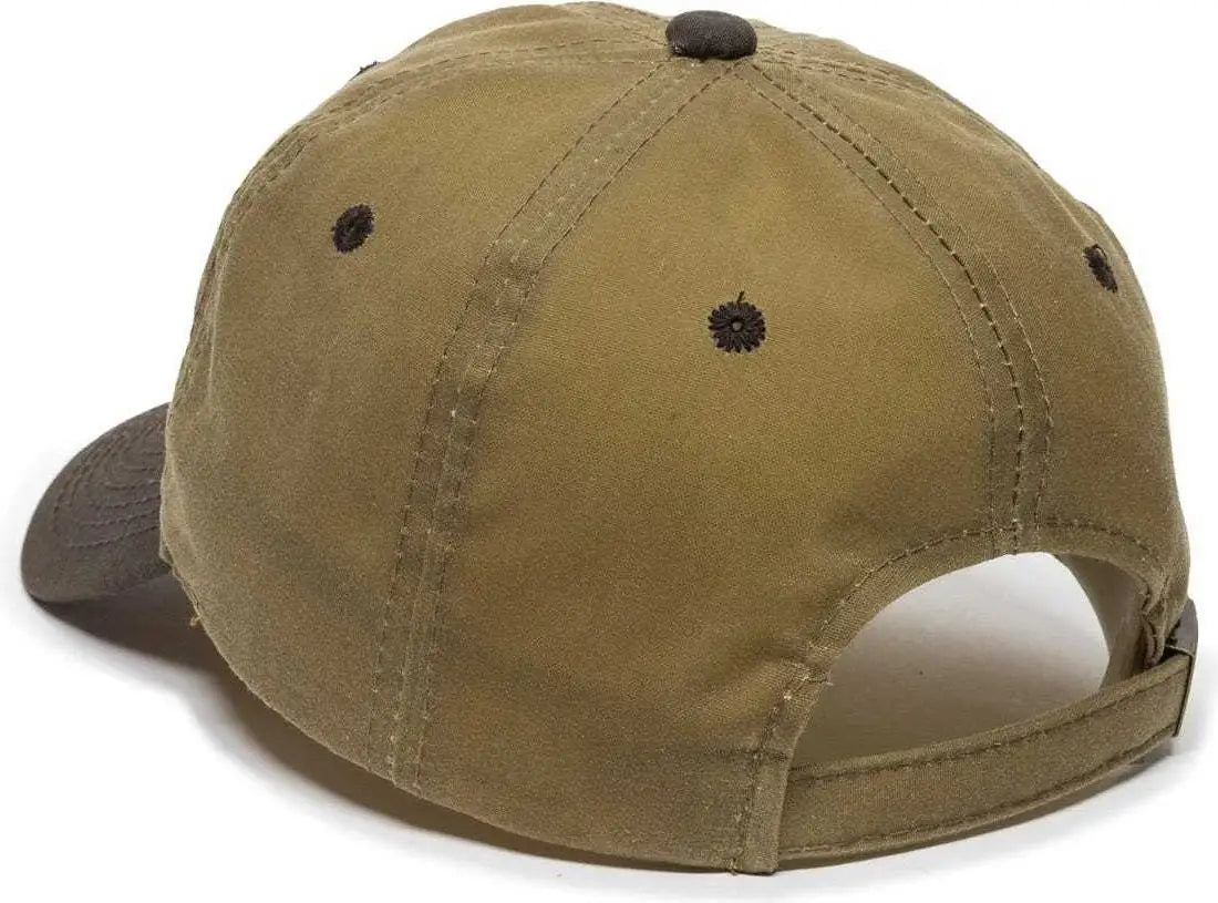 OC Sports WAX606IS Adjustable Cap - Tan Brown - Tan Brown / 6 7/8’’ - 7 1/2’’