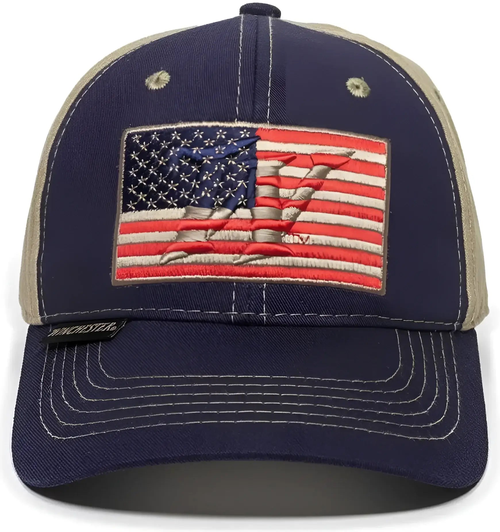 OC Sports WIN48A Winchester Cap - Navy Khaki - Navy Khaki / 6 7/8’’ - 7 1/2’’
