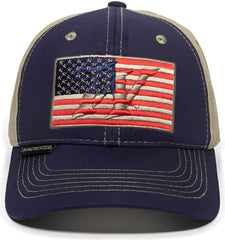 OC Sports WIN48A Winchester Cap - Navy Khaki - Navy Khaki / 6 7/8’’ - 7 1/2’’