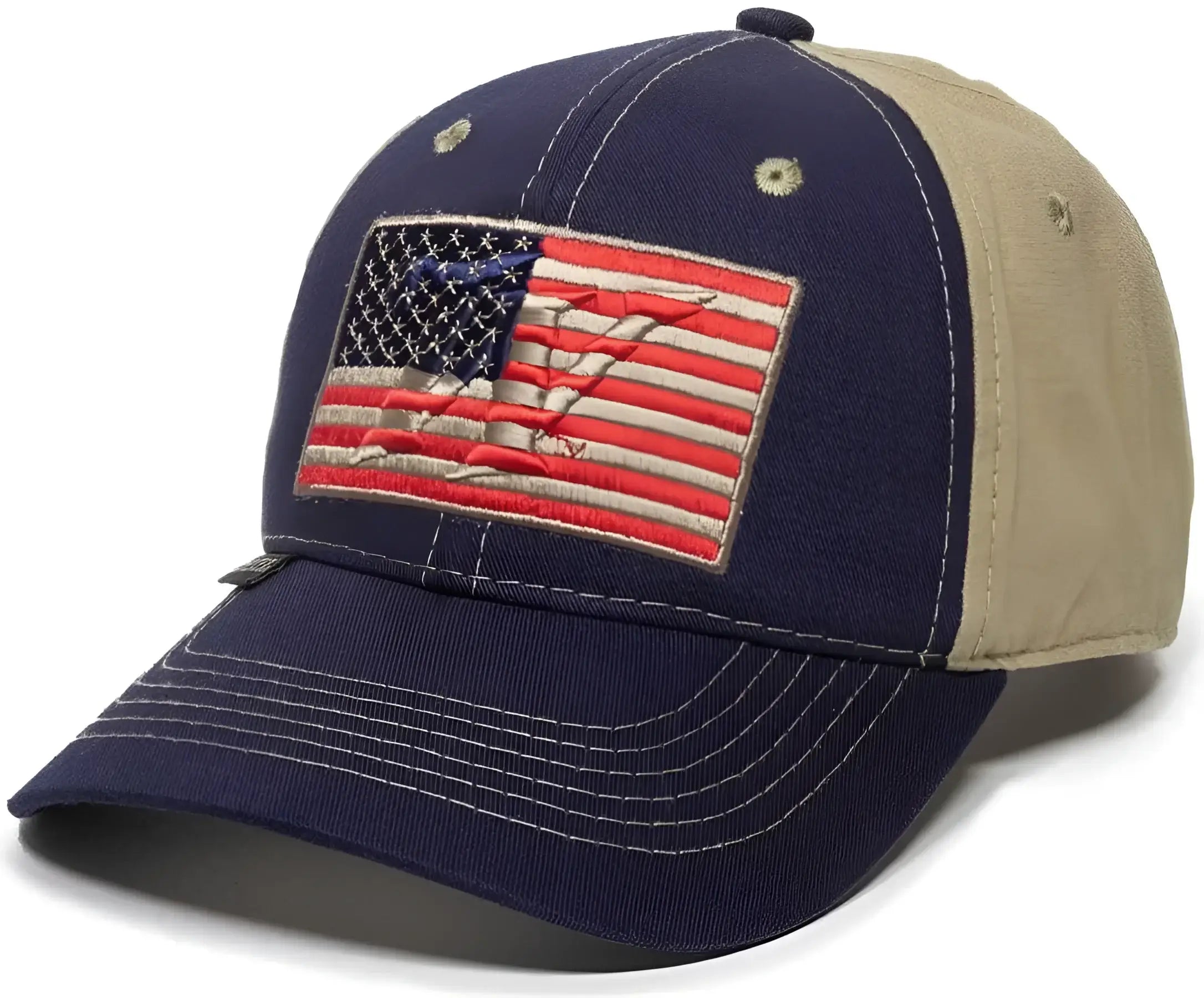 OC Sports WIN48A Winchester Cap - Navy Khaki - Navy Khaki / 6 7/8’’ - 7 1/2’’