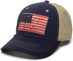 OC Sports WIN48A Winchester Cap - Navy Khaki - Navy Khaki / 6 7/8’’ - 7 1/2’’