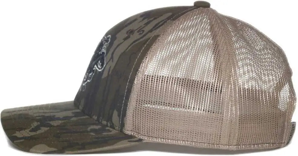 OC Sports WIN49A Wintester Cotton Twill Mesh Back Cap - Mossy Oak Original Bottomlands Khaki - Mossy Oak Khaki / OSFM