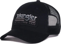 OC Sports WRA-105 Wranger Mesh Back Curved Visor Cap - Black - Black / OSFM