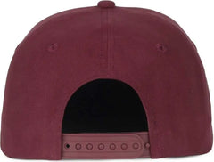 OC Sports WRA-117 Wranger Cap Unstructured with Cord - Maroon - Maroon / OSFM
